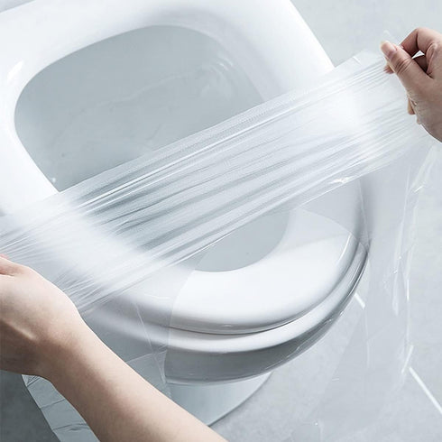 50 PCS Travel Disposable Toilet Seat Cover Waterproof Portable WC Pad Toilet Mat For Baby Pregnant Mom,Independent Packing...