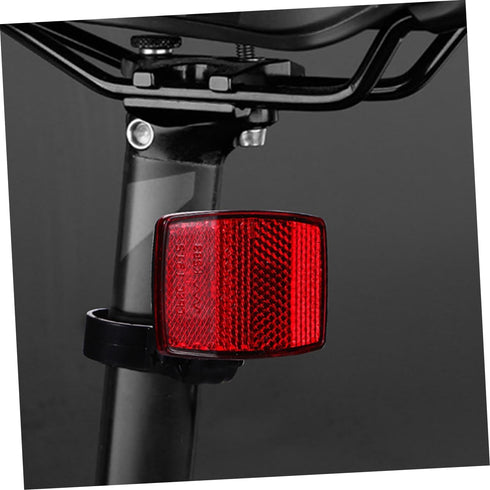 4pcs Bicycle Reflector Scooter Reflective Tool for Bike Night Cycling Reflectors Warning Reflector Bike Warning Tool Reflector Front Lamp Reflecto...