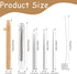 6 Pcs Punch Needle Tool Punch Needle Kit 2.5/3.5/5mm Metal Punch Needle Punch Needle Threader Punch Needle Set with Storage Tube Beginner DIY Craf...