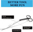 Aquarium Scissors,Aquarium Fish Tank Stainless Steel Mirror Wave Scissors,Professional Water Grass Scissors Landscape Maintenance Tools,Perfect fo...