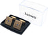 Square Enamel Cufflinks for Men Gold Plated Retro Patterns Men's Cuff Link Set for Wedding Shirt Party Business Birthday Anniversary Dress...
