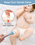 Baby Diaper Cream Spatula, Silicone Baby Diaper Rash Cream Applicator, Soft Butt Paste Spatula Brush with Suction Base for Newborn Essentials, 4-P...