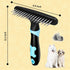Pet Hair Remover, Portable Dog Cat Hair Remover Lint for Hairball, Fuzz, Carpet Restoration, Carpet Rake, Carpet Groomer Rake, Shag Rug Rake, Hair...