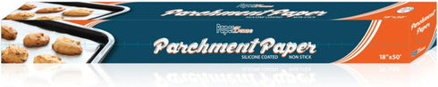 Parchment Paper Non Stick Roll 18" X 50 Feet 75 Square Foot, Premium Baking Paper...