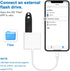 Lightning to USB3 Camera Adapter with Charging Port, Lightning Female USB OTG Cable Adapter for Select iPhone,iPad Models Support Connect Camera, ...