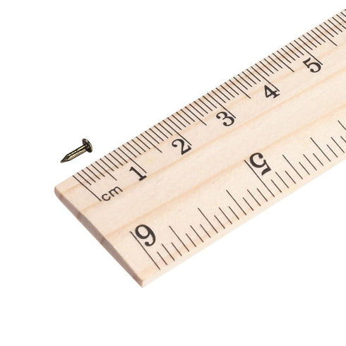 uxcell Small Tiny Nails 1.2x6mm(DxL) for Wooden DIY Decorative Pictures Boxes Household Accessories Bronze Tone 200pcs...