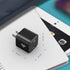 iLuv MYPOWER10 Black USB Wall Charger 12 Watt Type-A Fast Charging Foldable Power Adapter; Compatible with iPhone 13, iPhone 12, iPad Pro, Galaxy ...