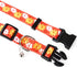 Adjustable Dog Collar with bell-Special Design Patterns, Ultra Comfy Soft Nylon Breathable Pet Collar for Small Medium Large Dogs...