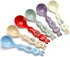 Ceramic Soup Spoons Set of 6, Asian Soup Spoon, Cute Soup Spoons Set for Soups, Ramen, Stews, Cereal...