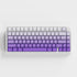 Side Printed Keycap Set - Gradient 136 Key, Double Shot Shine Through Custom Keycaps, Custom Keyboard Keycaps Set, OEM Cherry MX Mechanical Keyboa...