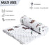 david's kids Minky Baby Blanket for Boys Girls Neutral, Soft Lightweight Micro Fleece Blanket with Double Layer, Dotted Backing, Receiving Blanket...
