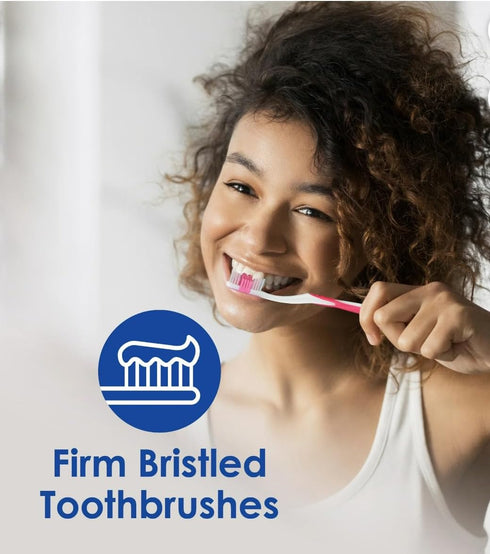 Dr. Fresh 6 Pack Firm Toothbrushes...