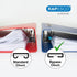 Rapesco 1688 ECO Less Effort Flat Clinch Stapler with 2000 Type 24 High Capacity 1/4" Staples, 35 Sheet Capacity, Black...