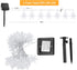 Solar Christmas Snowflake String Lights 100 LED 39 FT Outdoor Waterproof Fairy Lights with 8 Lighting Modes for Wedding, Party, Tree, Room, Garden...