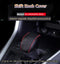 Great-luck Genuine Leather Automatic at Gear Shift Knob Cover Protector Trim,The car Interior Accessories(Black with Red Stitches),for Toyota RAV4...