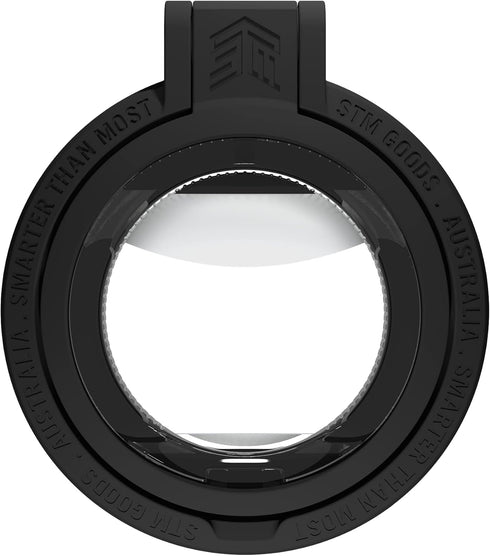 STM MagLoop – Designed for MagSafe iPhone – Magnetic 3-in-1 Accessory – Finger Loop Grip, Kickstand and Bottle Opener – Black (stm-936-327Y-01)...