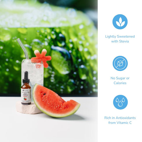 Pure Inventions - Watermelon Water Infusion Drops - Antioxidants, Vitamin C & Electrolytes - Health & Wellness Drink - Immunity Support -Sugar Fre...
