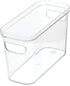 iDesign Crisp Fridge and Pantry Storage Bin with Handles, Container for Food, Drinks, Produce Organization, BPA-Free, 10" x 4" x 6"...
