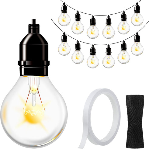 88 Pcs Light Bulb Cutout Bulletin Board Set Include 72 Industrial Chic Light Bulb Cut out Rustic Farmhouse Paper Bulletin Board 14 Letter Decal wi...