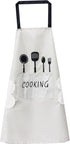 Kitchen Apron with Hand Wipe, Aprons for Women with pockets,Waterproof for Cooking Baking Painting...