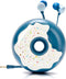 Cute Donut Earbuds for Kids, Kid Size Wired Earbud & in-Ear Headphones with Microphone and Lovely Earphones Storage Case Gifts for School Girls an...