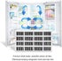 W10311524 4 Pack Air Filter Replacement for Whirlpool Refrigerator 2319308, W10335147, W10335147A, W10335147, W10315189, 1876318, AIR1, AP4538127,...