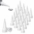 20 Pieces Snip Tip Applicator Adhesive Tube Tips Cap for E6000 Craft Glue 3.7 Ounce Adhesive Tubes, Snip Tip Applicator Cap...
