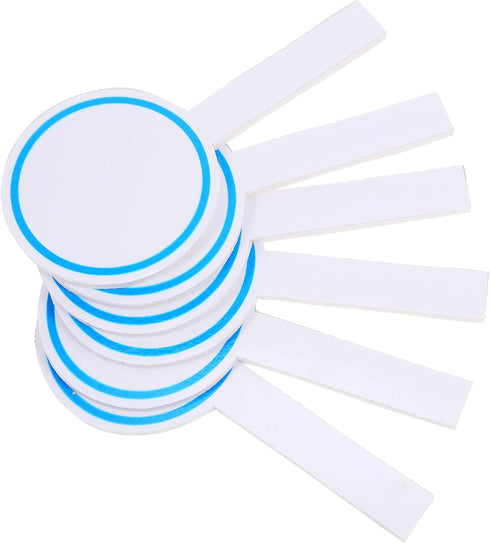 Dry Erase Paddle Board Dry Erase Answer Paddles 6Pcs Handheld Double Sided Paddles Mini White Boards Small White Board Dry Erase Signs for Classro...