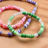 Honkoolly 4000 Pieces Yellow Polymer Clay Beads Heishi Beads for DIY Jewelry Making Bracelets Necklace Earring,6mm...