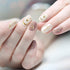 OIIKI Gold Star Moon Nail Art Stickers for Women, Girls, 3D Gold Nail Stickers, Bronzing Star Nail Decorations, Adhesive Nail Supplies for DIY Nai...