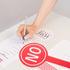 no Paddle 4pcs Classroom Voting Paddles Yes or No Paddles Answer Paddles Mini White Boards Teacher Judging Board for Handy Teacher Classroom Event...
