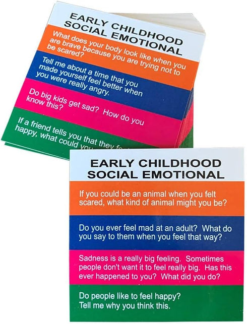 Open Spaces, LLC Totika Early Childhood Social Emotional Card Deck and Totika Pickup Sticks...