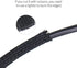 Black PET Expandable Sleeving Cord Protector Wire Loom Tubing Cable Sleeve for USB Charger Cable Power Cord Audio Video Cable Can Protect Cat Dog ...