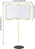 56 PCS White Cheese Markers Cake Topper Toothpick Cupcake Toppers for Charcuterie Board Buffet Labels Blank Toothpick Flags Appetizer Signs Cupcak...