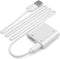 HDMI Adapter for iPhone to Projector, Plug & Play 1080P HD HDMI Digital AV Adapter, Sync Screen HDMI Connector Cable with Charging Port for iPhone...