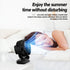 Portable Mini Clip On Fan,Desk Fan,Neck Fan,2.8 Inch Rechargeable,720 degree Rotate,3 Speed Quiet Mini Clip Fan,Small Clip on Fan Ideal For Outdoo...
