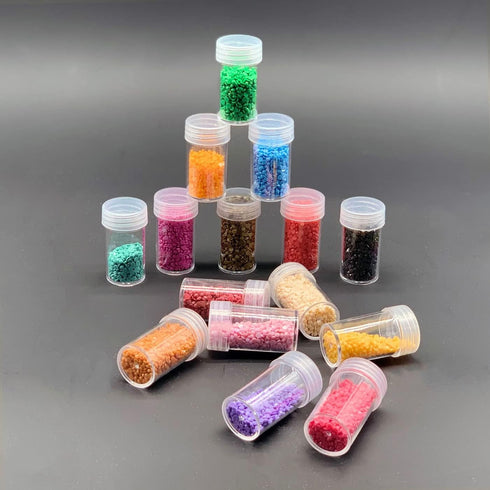 60pcs Grids Bead Organizer and Storage Diamond Painting Containers Portable Plastic Case Box Arts Crafts Storage for Seeds Beads Sewing Cosmetic N...