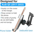 LUNQIN Car Phone Holder for Audi Q5 2018-2024 and Audi SQ5 2018-2024 Auto Interior Accessories Best Phones Mount Cell Cellphone Mobile Cradle Char...