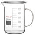 stonylab Glass Beaker with Handle, Borosilicate Glass Graduated Low Form Griffin Beaker with Handle and Pouring Spout, 500 ml...