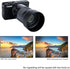 JJC Bayonet Dedicated Lens Hood Shade for Canon EF-M 55-200mm f/4.5-6.3 is STM Lens on Canon EOS M50 M100 Mirrorless Camera, Replaces Canon ET-54B...
