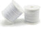 White Nylon Beading String for Bracelets 2 Rolls, 0.8mm Jewelry Making Supplies Bracelets Cord, Nylon Thread Chinese Knotting Cord for Braided Bra...