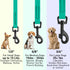 Dogline Biothane Waterproof Dog Leash Strong Coated Nylon Webbing with Black Hardware Odor-Proof for Easy Care Easy to Clean High Performance for ...