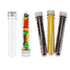 Test Tubes 25x140mm(40ml), Clear Plastic Tubes with Screw Caps for Science Experiment Party Decoration Christmas Birthday Gifts Candy Storage...