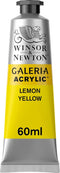 Winsor & Newton Galeria Acrylic Color, 60ml (2-oz) Tube, Lemon Yellow...