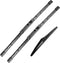 3 wipers Replacement for Toyota Venza 2009-2015, Windshield Wiper Blades Original Equipment Replacement - 26"/22"/12" (Set of 3) U/J HOOK...