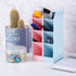 Desk Organizer, Pencil Holder with 4 Compartments Pen Organizer for Home School Office Desk Supplies Accessories 1pc (White)...
