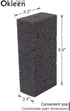 Big Sponge. Made in Europe. 3 Pack, Black. 8.9x4.3x2.4 Inch Extra Large Odorless Commercial Sponge for All Purpose Cleaning...
