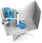 Danco HFX320 HydroFix Toilet Repair Kit for 3-inch Flush Valve Toilets, Fix Running, Noisy, and Leaky Toilets...