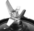 Replacement Blender Part, Anti- Environmentally Friendly Blender Juicer Replacement Part Blender Bottom Blade with 7 Fins Bottom Stainless Steel B...