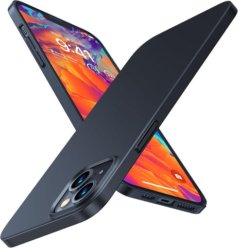 TORRAS Slim Fit for iPhone 14 Case/iPhone 13 Case, Ultra-Thin Sturdy Protective Cover with Anti-Scratch & No Fingerprint Hard Plastic Super Slim P...